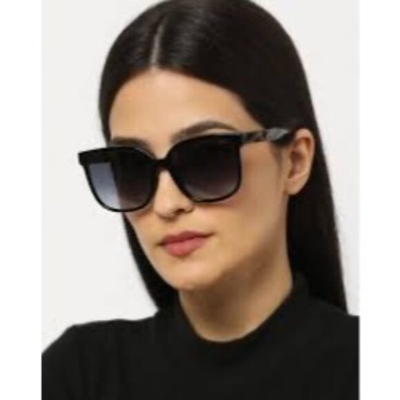 MOSCHINO 205437 UV-Protected black Square Sunglasses - Picture 2 of 8